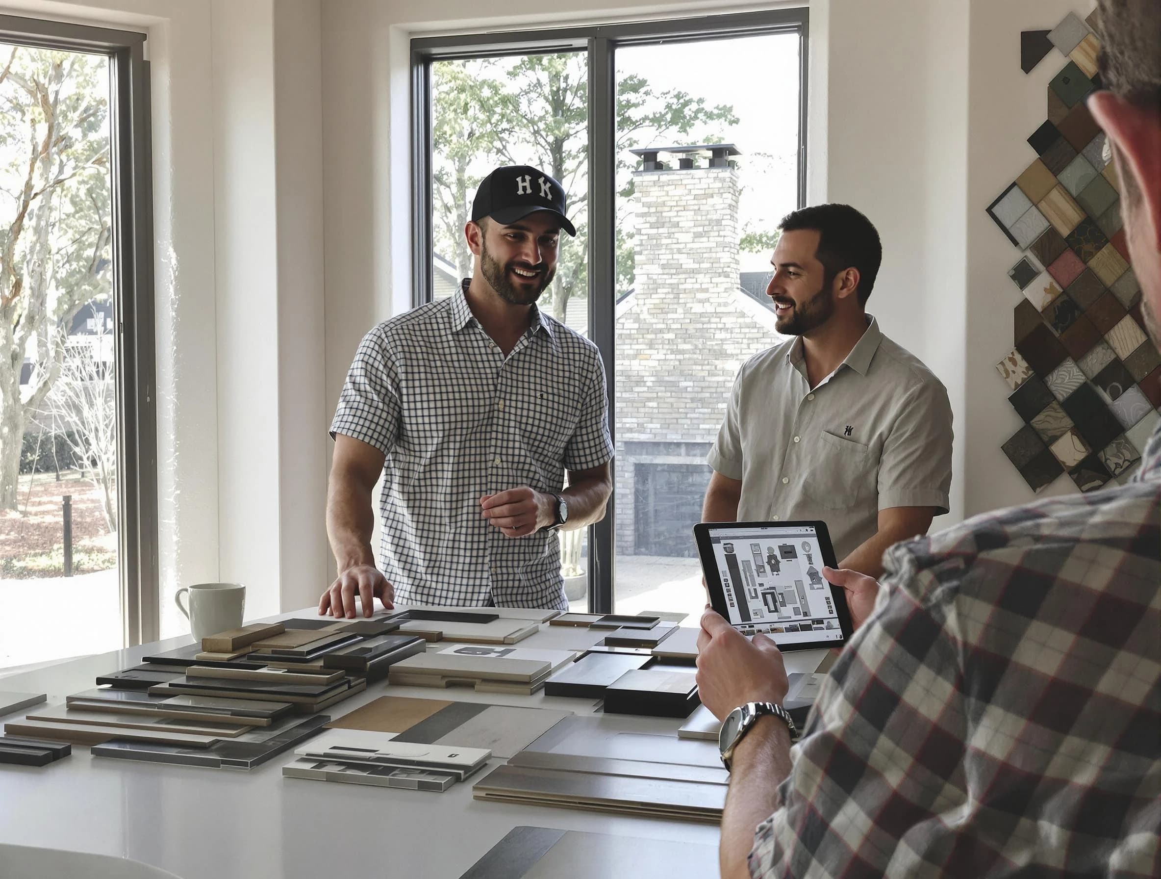 Spencer Chimney Sweep remodeling a chimney and fireplace in Spencer, OK