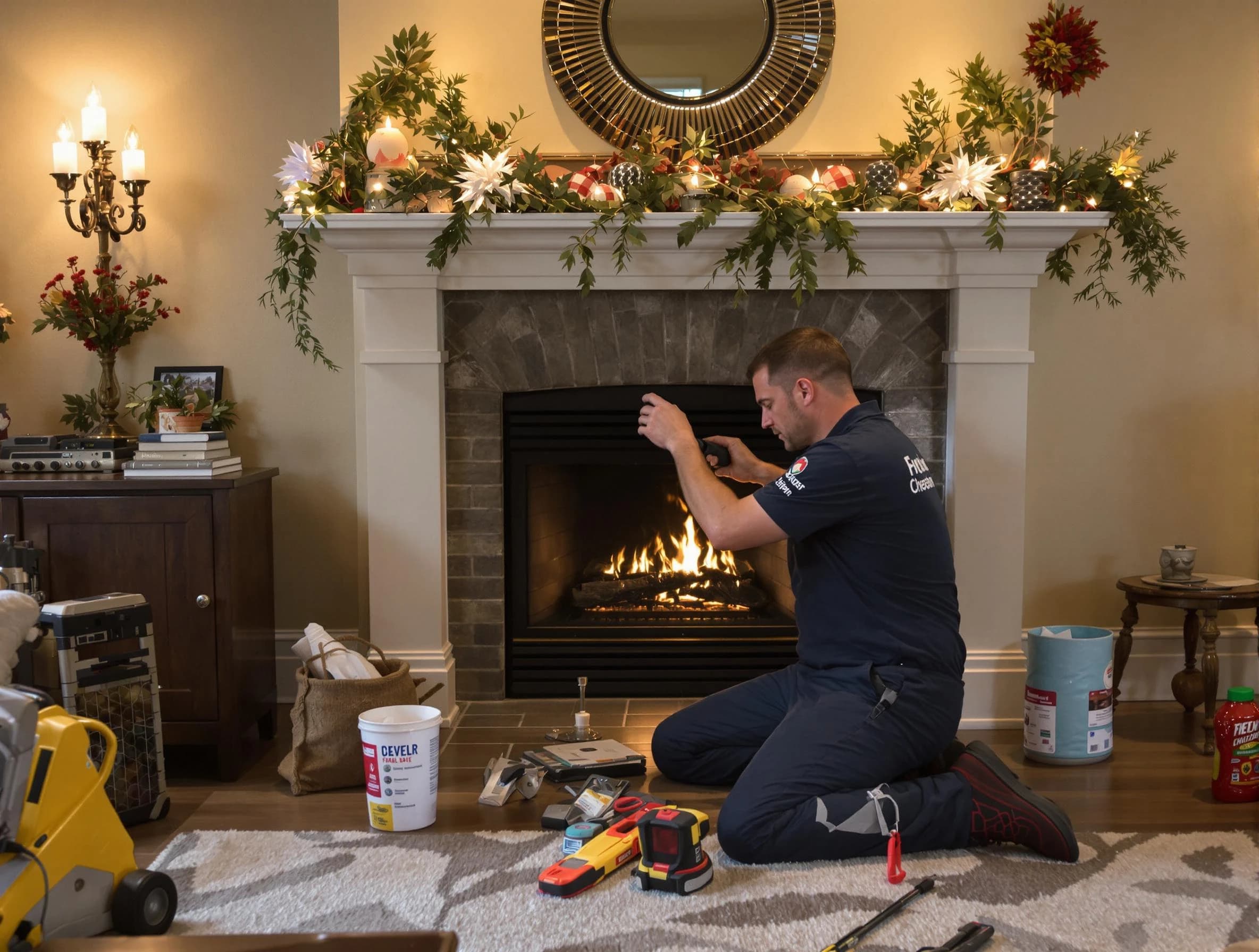 Spencer Chimney Sweep offering fireplace maintenance services in Spencer, OK