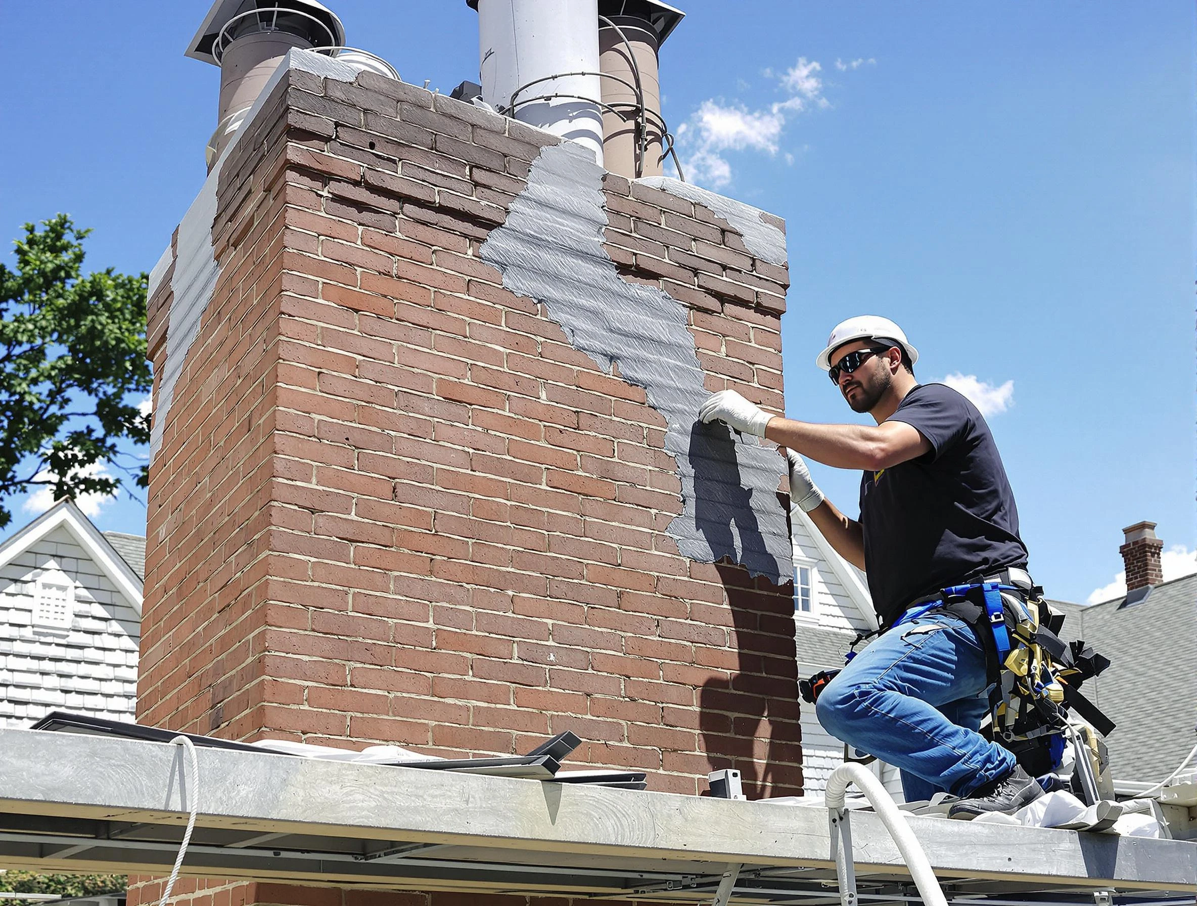 Chimney Restoration in Spencer