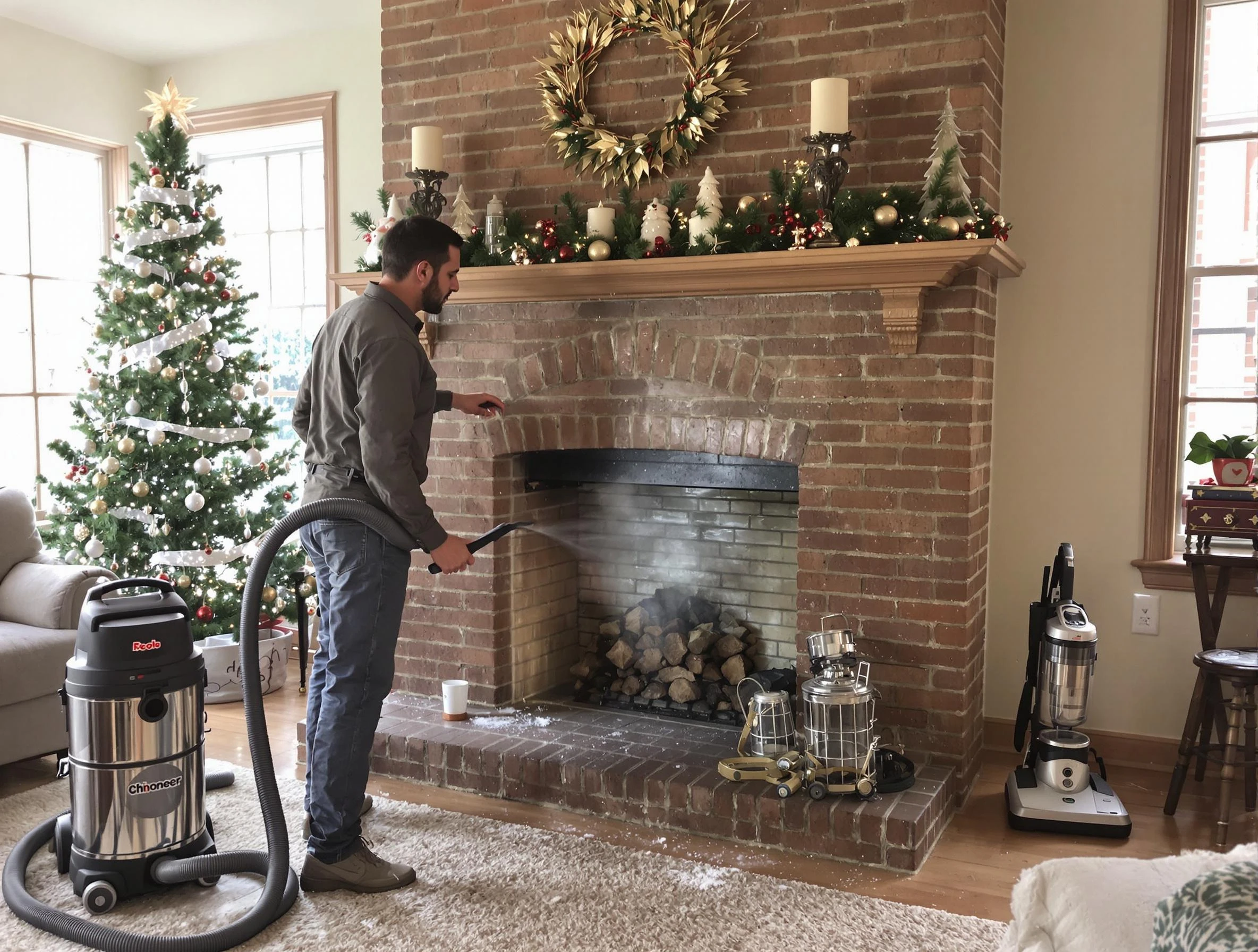 Fireplace Cleaning in Spencer